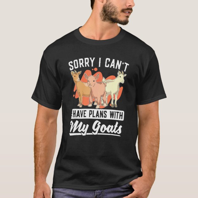 Bauer Tier Sorry, dass ich keine Pläne mit meinem  T-Shirt (Vorderseite)