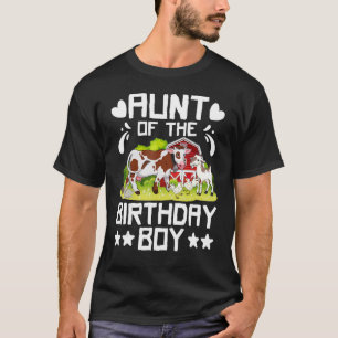 Bauer Tiere, die zum Thema Farm passen Tante des B T-Shirt