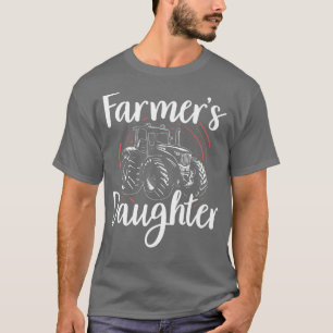Bauer Tochter I Landwirtschaft Ranch Girl Premium T-Shirt