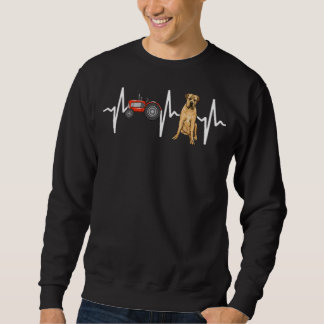 Bauer Tractor Boerboel Heartbeat Dog Sweatshirt