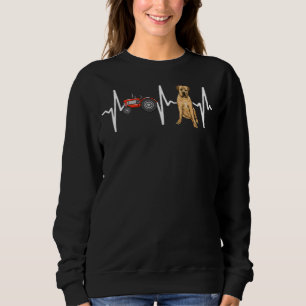 Bauer Tractor Boerboel Heartbeat Dog Sweatshirt