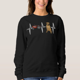 Bauer Tractor Boerboel Heartbeat Dog Sweatshirt