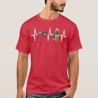 Bauer Tractor Otterhound Heartbeat Hund Lover T-Shirt