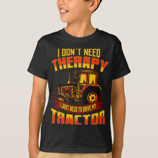 Bauer Traktor Landwirtschaft Funny Quotes Spaß Far T-Shirt