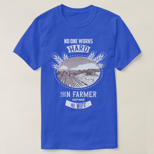 Bauer-Traktor T-Shirt (Design vorne)