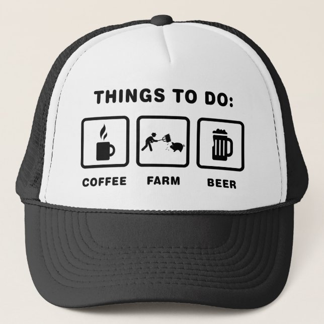 Bauer Truckerkappe (Vorderseite)