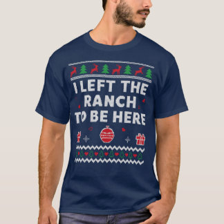 Bauer Uggge Weihnachten Funny Stall Farm Weihnacht T-Shirt