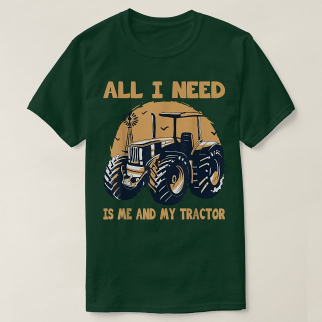 Bauer und Traktorenzubehör & Bauer I T-Shirt (Design vorne)