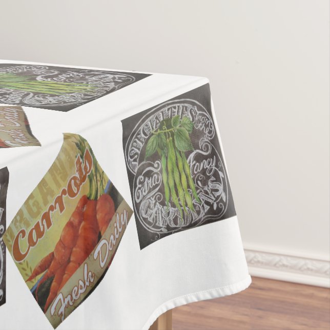 Bauer vermarkten Obst und Gemüse Tischdecke (Beispiel)