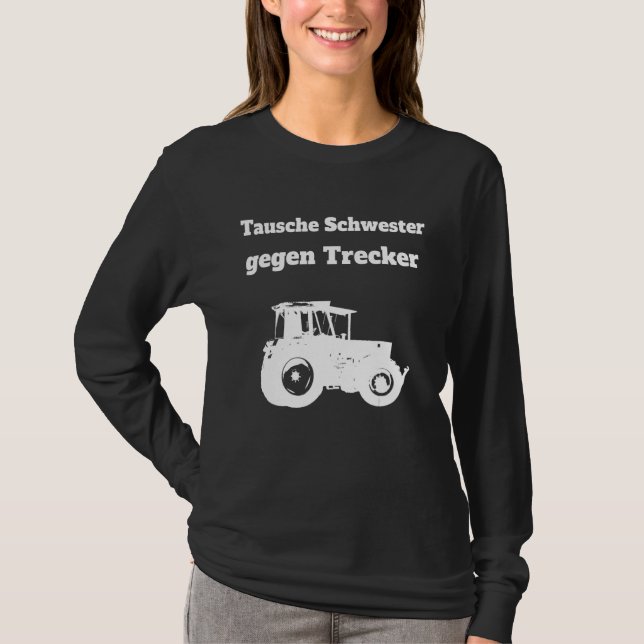 Bauer von Sattelschleppern T-Shirt (Vorderseite)