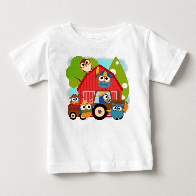 Bauern Baby T-shirt (Vorderseite)