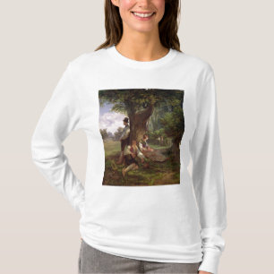 Bauern, die einen Siesta, 1841 haben T-Shirt