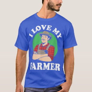 Bauern Ehefrau für Frauen I Liebe mein Bauer T-Shirt