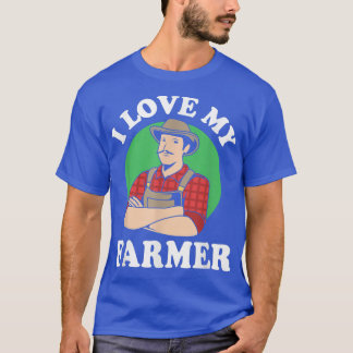 Bauern Ehefrau für Frauen I Liebe mein Bauer T-Shirt