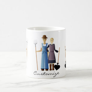 Bauern Ehefrau Königin der Spades Thunder_Cove Kaffeetasse