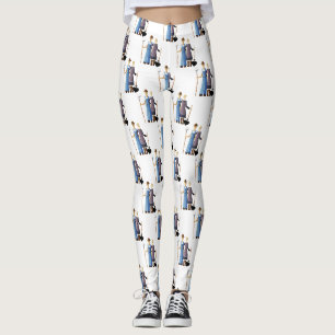 Bauern Ehefrau Königin der Spades Thunder_Cove Leggings