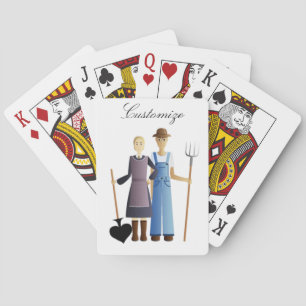 Bauern Ehefrau Queen of Spades Thunder_Cove Spielkarten