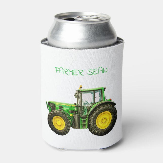 Bauern John Deere Tractor Dosenkühler (Kanne Vorderseite)