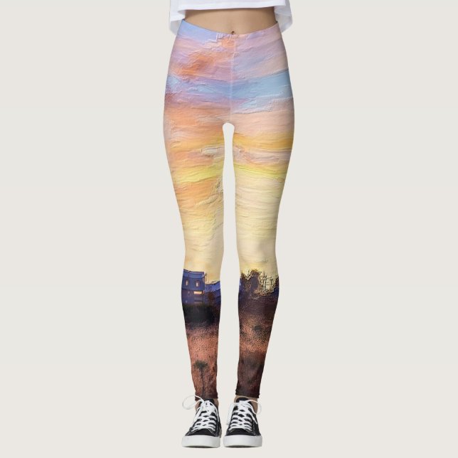Bauern Morning Painterly Leggings (Vorderseite)