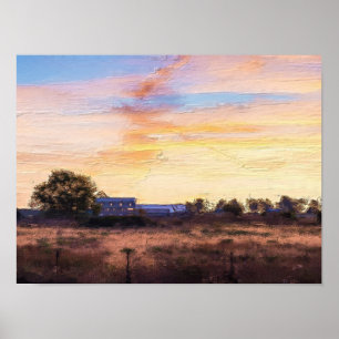 Bauern Morning Painterly Poster