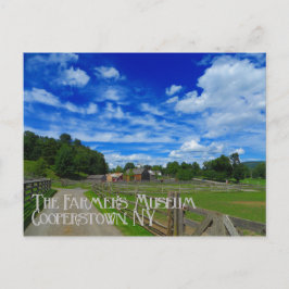 Bauern Museumskolonie New York Postkarte