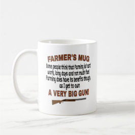   Bauern Tasse. Funny Bauern Geschenk Kaffeetasse