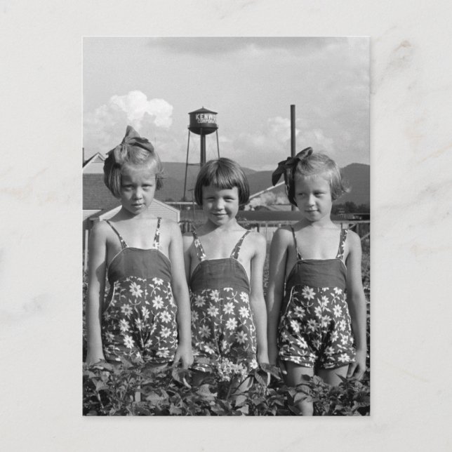 Bauern Töchter, 1939 Postkarte (Vorderseite)