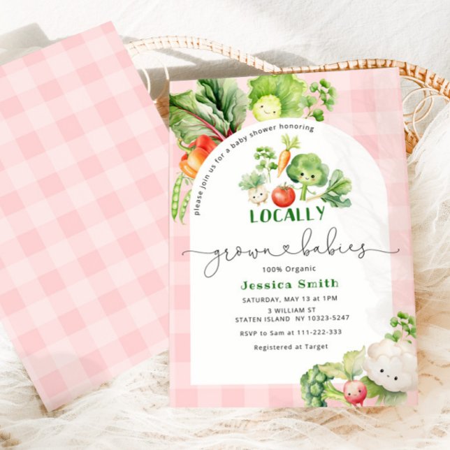 Bauern vermarkten Vor Ort erwachsene Babys Zwei Mä Einladung (Von Creator hochgeladen)