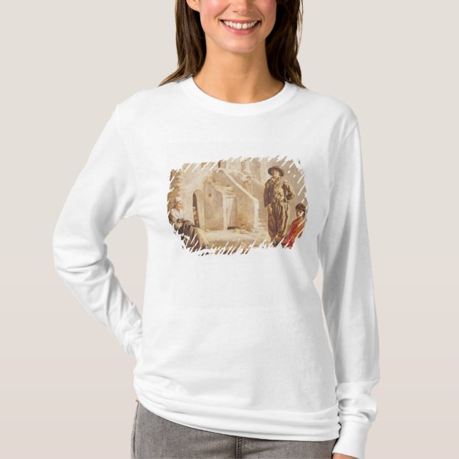 Bauern vor ihrem Haus, c.1641 T-Shirt (Vorderseite)