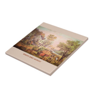 Bauern Zuhause Harvest Tile Fliese