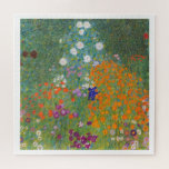 Bauerngarten Gustav Klimt<br><div class="desc">Passen Sie die Farbe des Randes nach Wunsch an.</div>