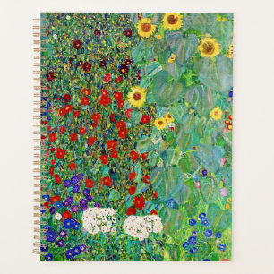 Bauerngarten Gustav Klimt mit Sonnenblumenmalereie Planer