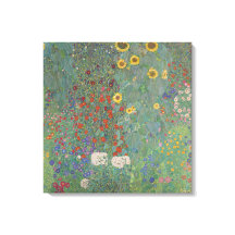 Bauerngarten mit Sonnenblumen - Gustav Klimt