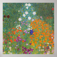 Bauerngarten mit Sonnenblumen — Gustav Klimt