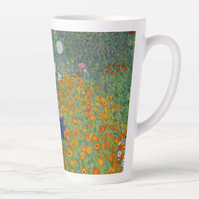 Bauerngarten, Ölgemälde, Gustav Klimt Milchtasse (Rechts)