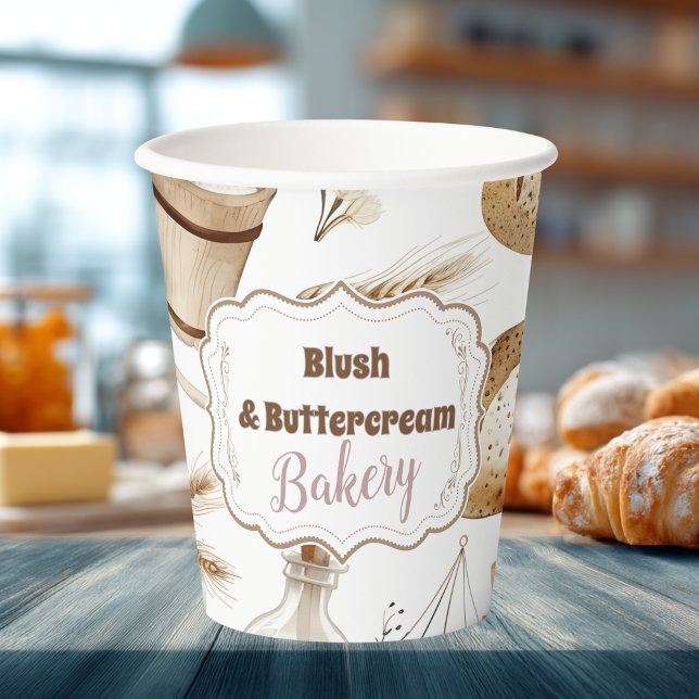 Bauernhaus-Bäckerei Pappbecher (Von Creator hochgeladen)