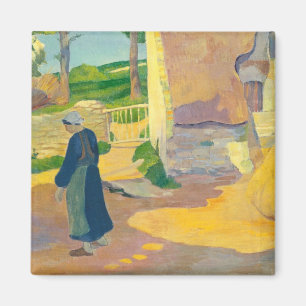 Bauernhaus bei Le Pouldu, 1890 (Öl auf Leinwand) Magnet