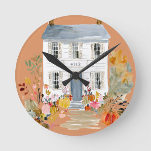 Bauernhaus Fall Porsche Custom Address Runde Wanduhr