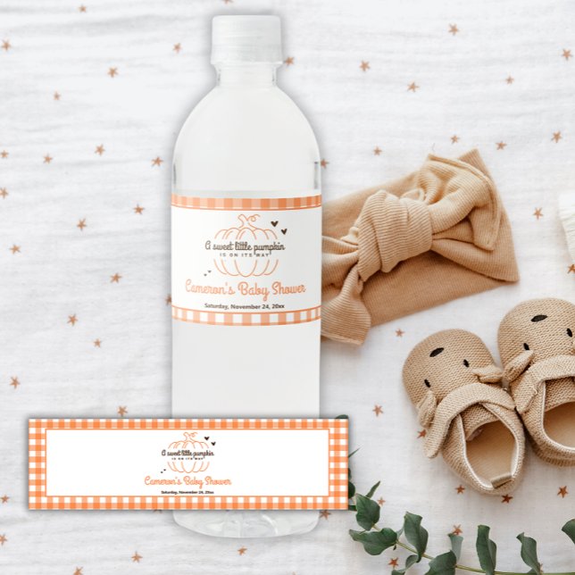 Bauernhaus Fall Pumpkin Retro Boy Girl Babydusche (Von Creator hochgeladen)