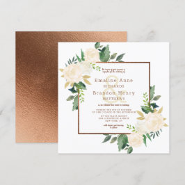 Bauernhaus Fresh Rustic Country Fall Square Weddin Einladung