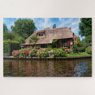 Bauernhaus Giethoorn Holland. Puzzle