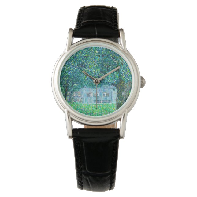 Bauernhaus Gustav Klimt in Oberösterreich Armbanduhr (Vorderseite)