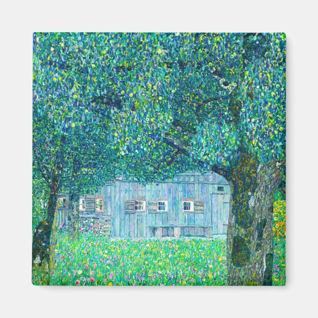 Bauernhaus Gustav Klimt in Oberösterreich Magnet (Vorne)