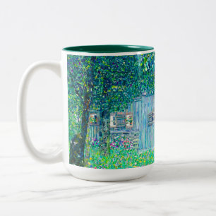 Bauernhaus Gustav Klimt in Oberösterreich Zweifarbige Tasse