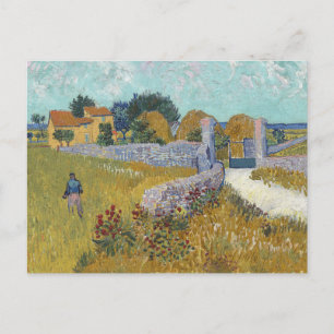 Bauernhaus in der Provence von Vincent Van Gogh Po Postkarte