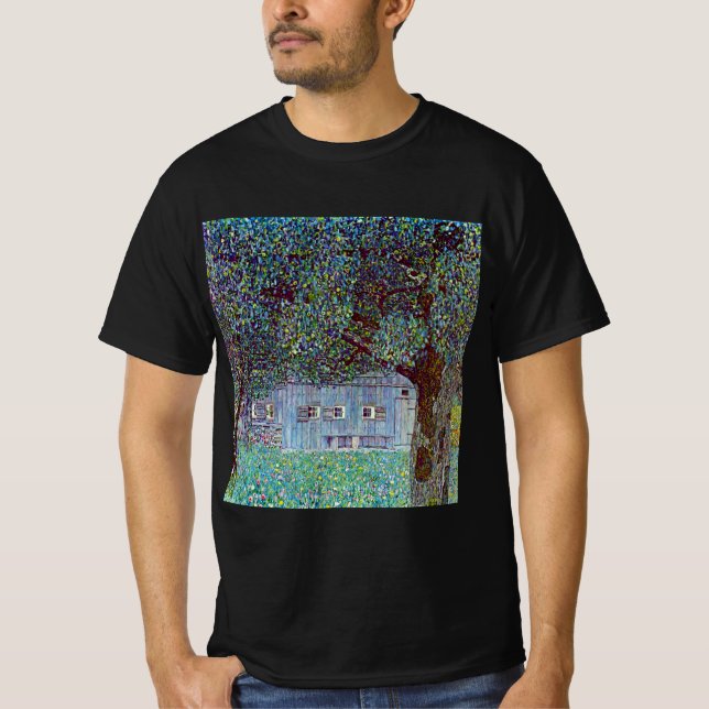 Bauernhaus in Oberösterreich bei Gustav Klimt T-Shirt (Vorderseite)