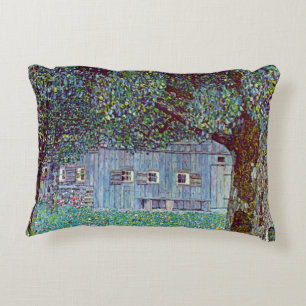 Bauernhaus in Oberösterreich bei Gustav Klimt Zierkissen