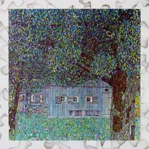 Bauernhaus in Oberösterreich von Gustav Klimt