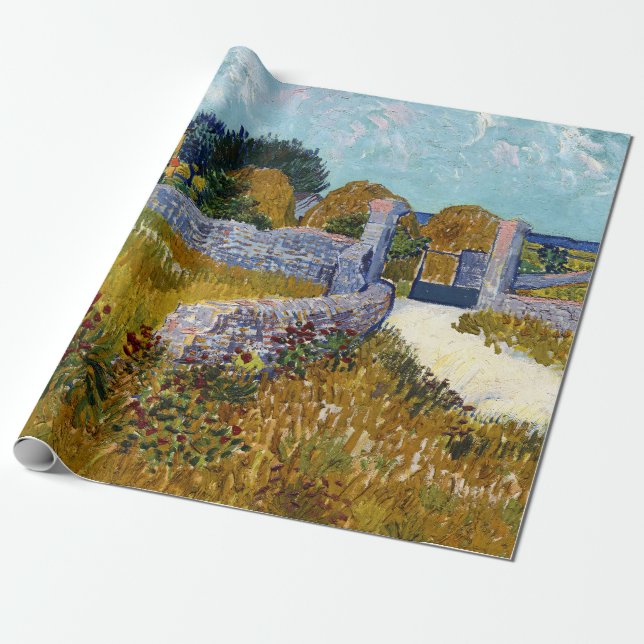 Bauernhaus in Provence (1888) von Vincent Van Gogh Geschenkpapier (Ungerollt)
