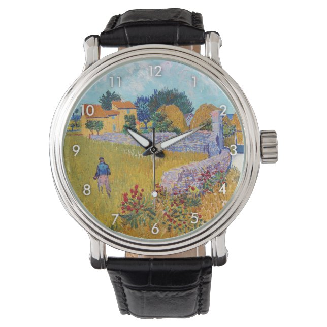 Bauernhaus in Provence, Van Gogh Armbanduhr (Vorderseite)